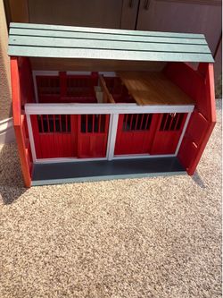 Cute wooden farmhouse décor piece.  Approximate dimensions:• 21" high• 21" wide• 29" long  Perfect for farmhouse, rustic, country, or seasonal decorat
