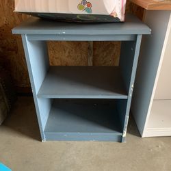 Blue Bookcase 