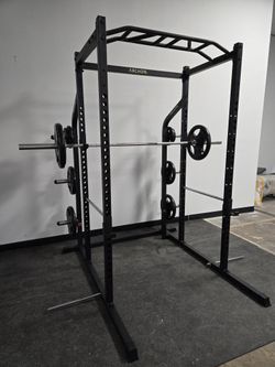 Archon Rack With Bar & Weights
