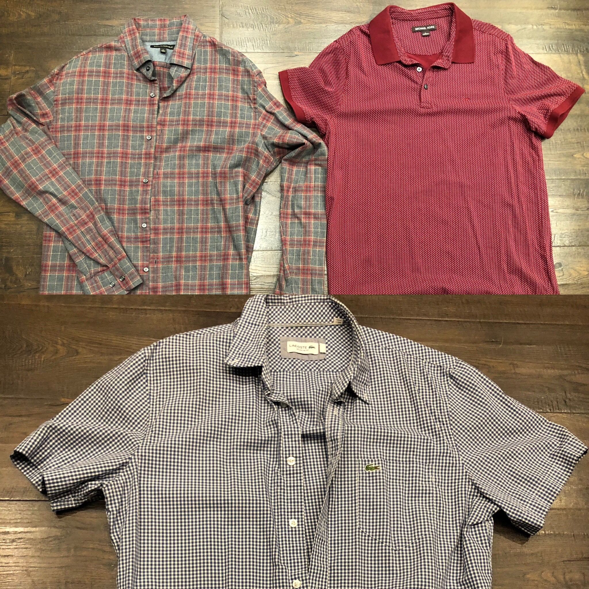 Men’s Shirts Size Large