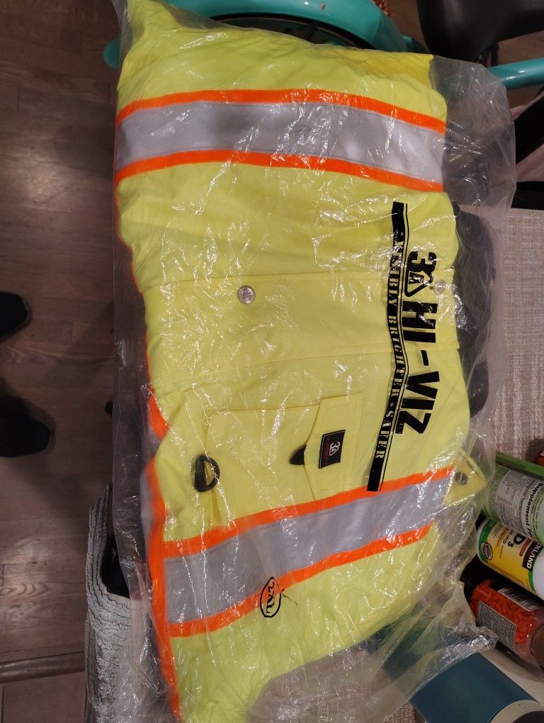 Down Flouresant Work Jacket XX-L