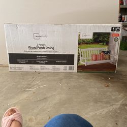 2 Person Wood Porch Swing