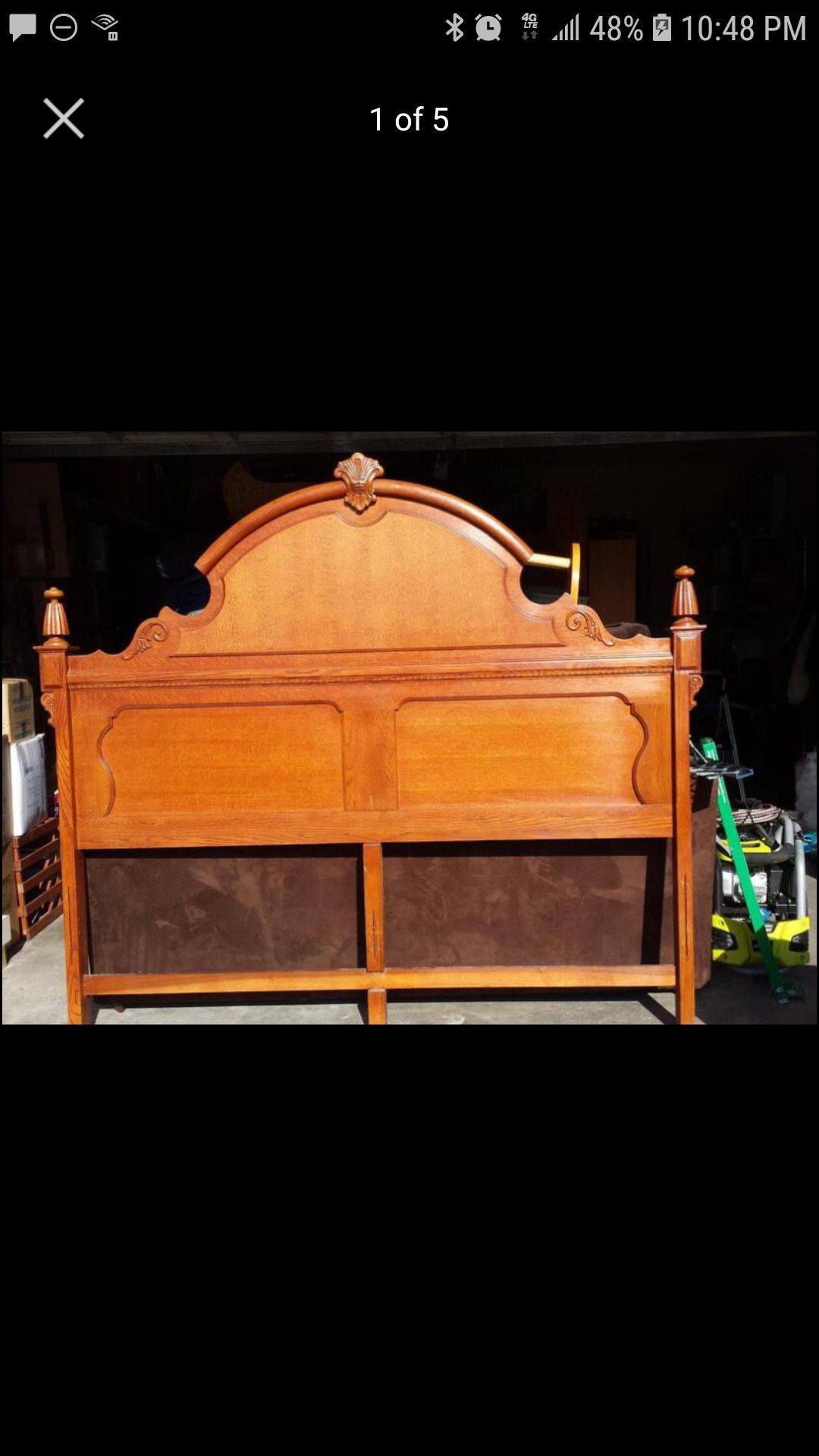 Lexington Victorian Sampler King Mansion Bed for Sale in Edmonds, WA