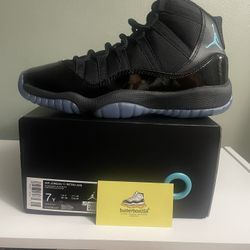 DS Brand New Air Jordan Retro 11 Gamma Blue Size 7y 