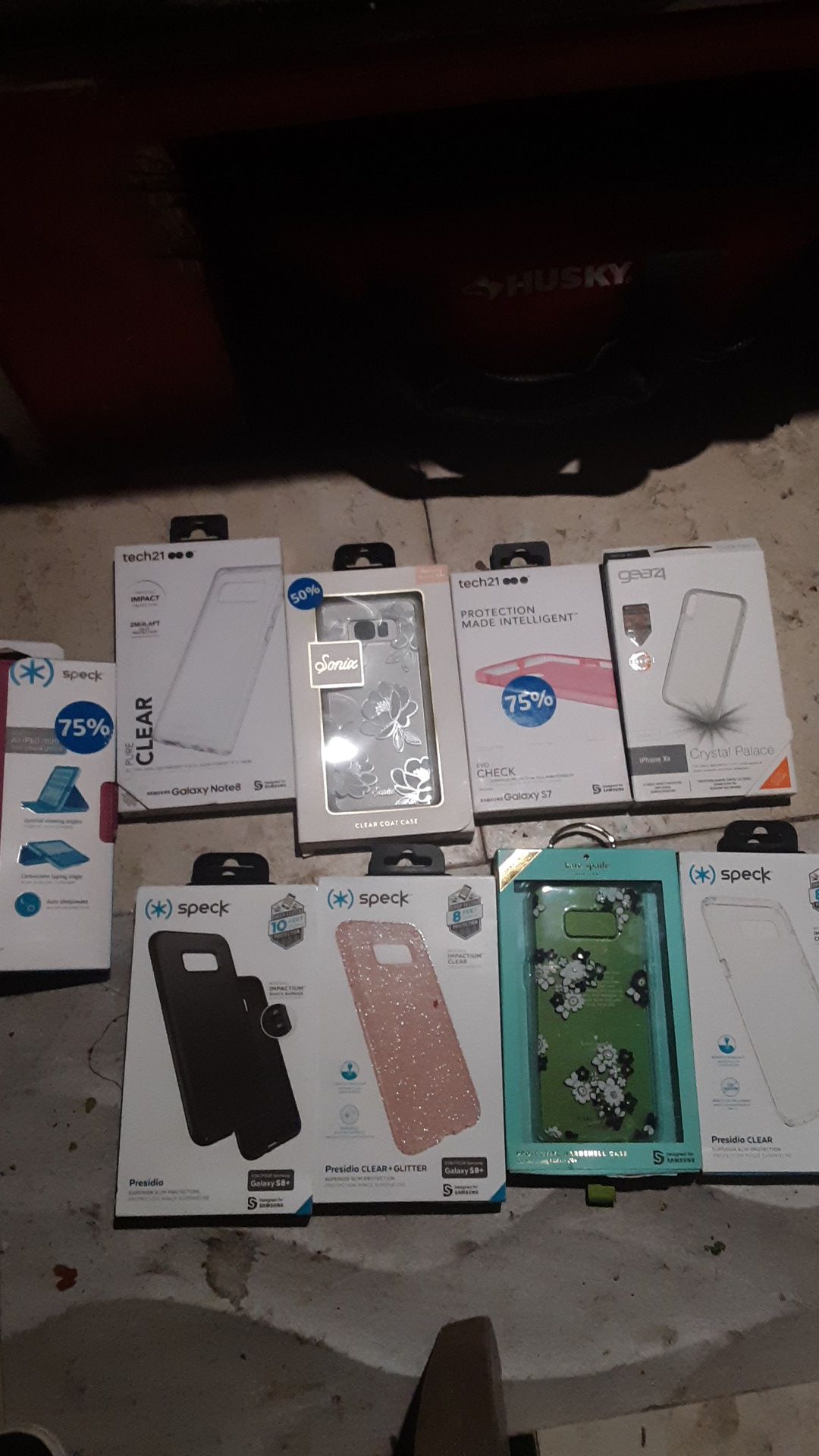 Kate Spade Galaxy s8+,s7,iphoneXr,Note8,iPhone x lifeproof waterproof,dirt proof,snowproof,dropproof new in box