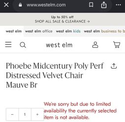 West Elm Chair