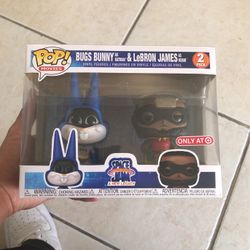 bugs bunny and lebron funko pop