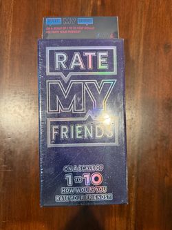 Rate My Friends Party Game