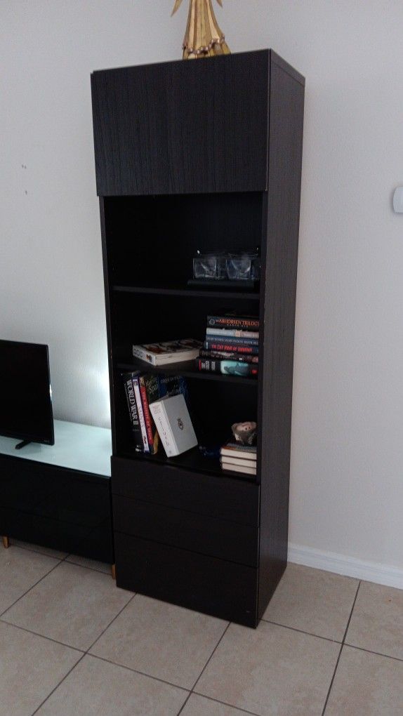 Black Bookshelves - 2