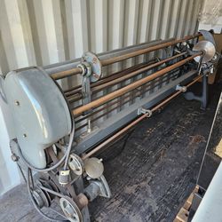 Cloth slitting machine heavy duty