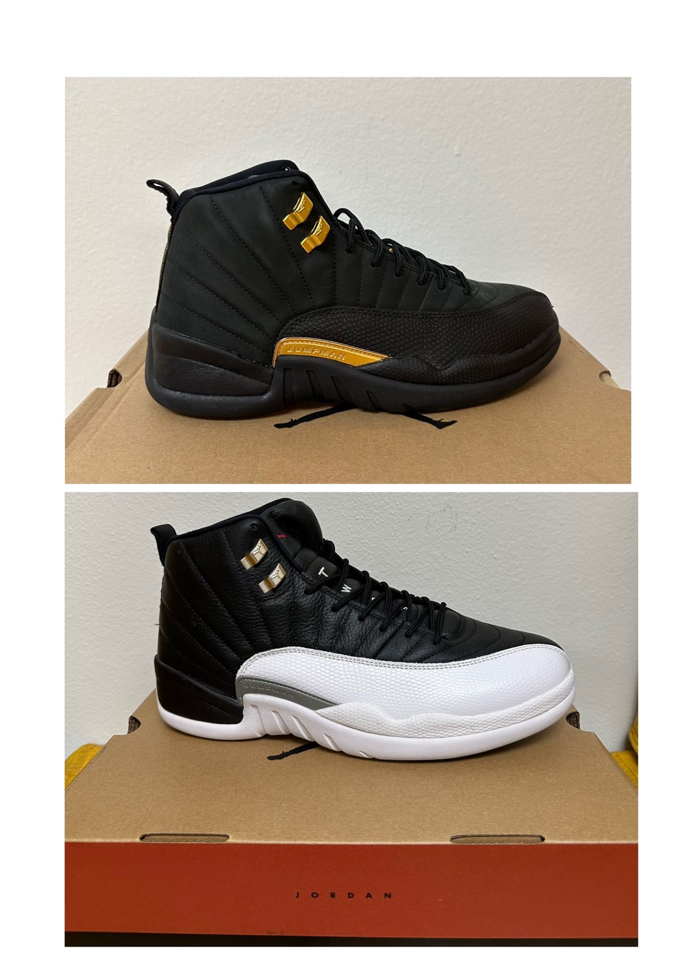 Jordan 12, men size 7-13, new: