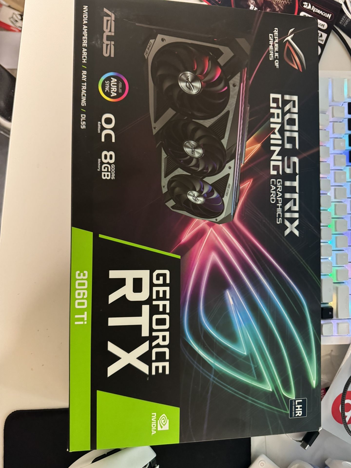 NEW Asus rog strix RTX 3060 Ti never installed