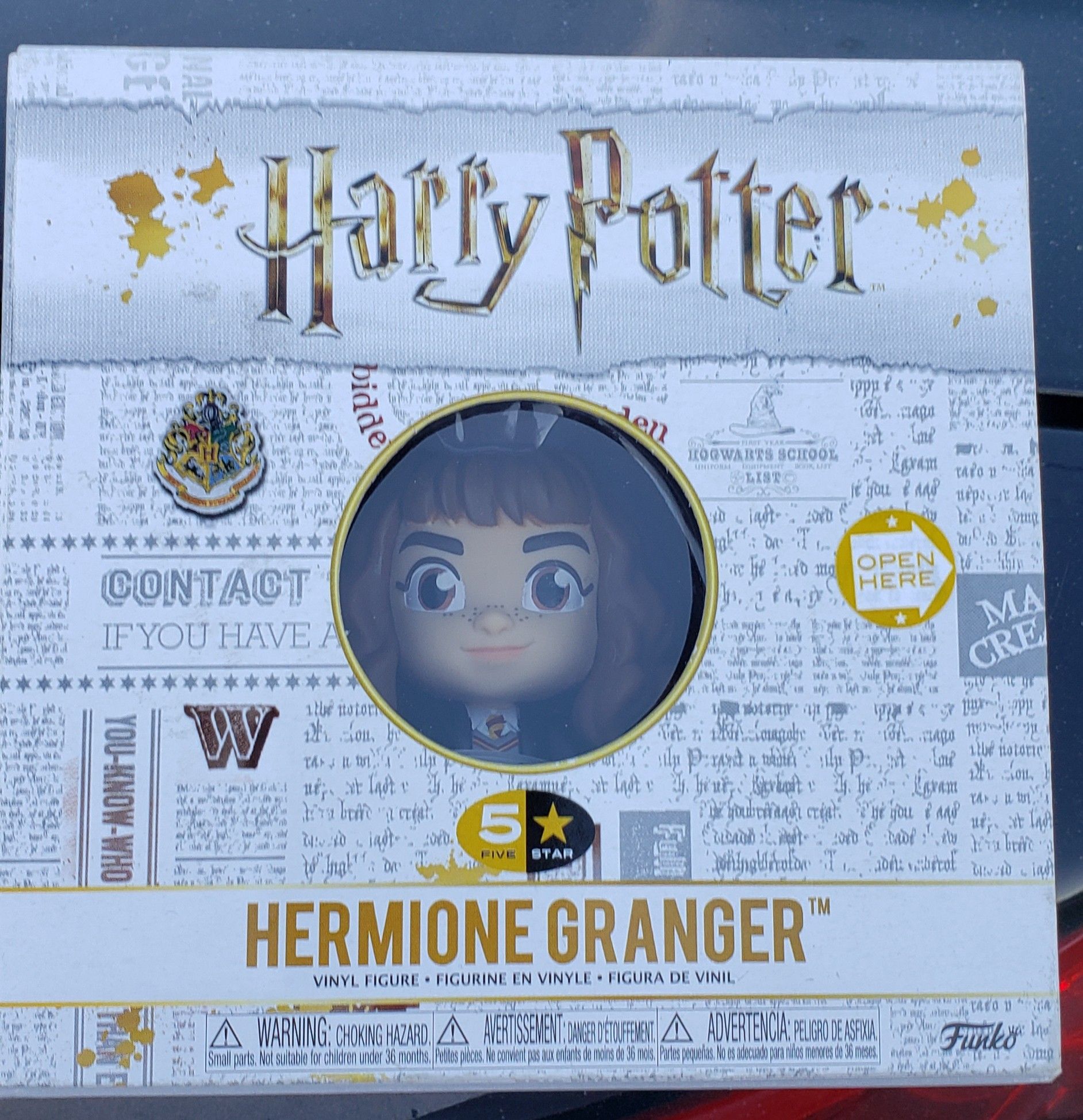 Harry Potter HERMIONE GRANGER Vinyl Figure Funko Five 5 Star Walmart Exclusive