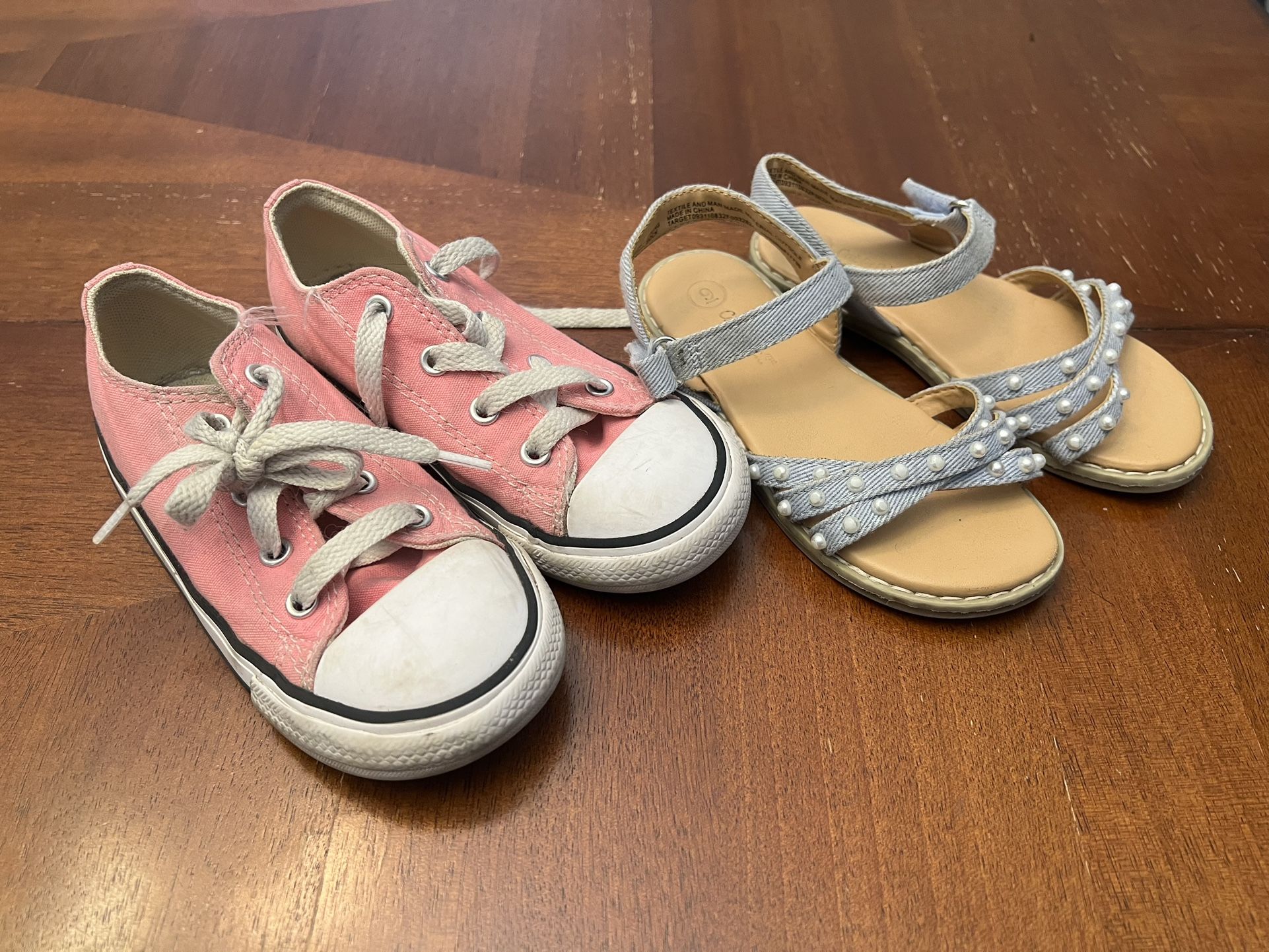 Toddler Girl (two Pairs- Size 9)