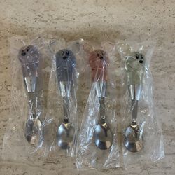 Vintage Disney  Mickey Mouse Baby Spoons 