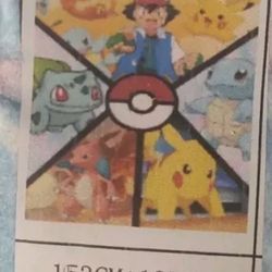 Pokemon Christmas Gift Sofa Kids Blanket 40"x50" Brand New