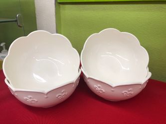 4 Platos para sopa de princess House nuevo en su caja