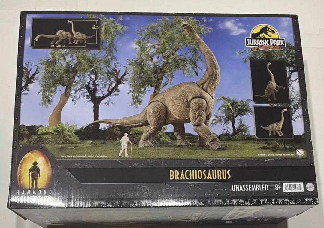 Sealed Jurassic World Brachiosaurus Hammond Collection RARE