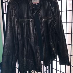 Brown Leather Jacket 