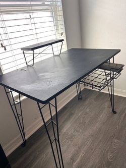 Functional Black Desk