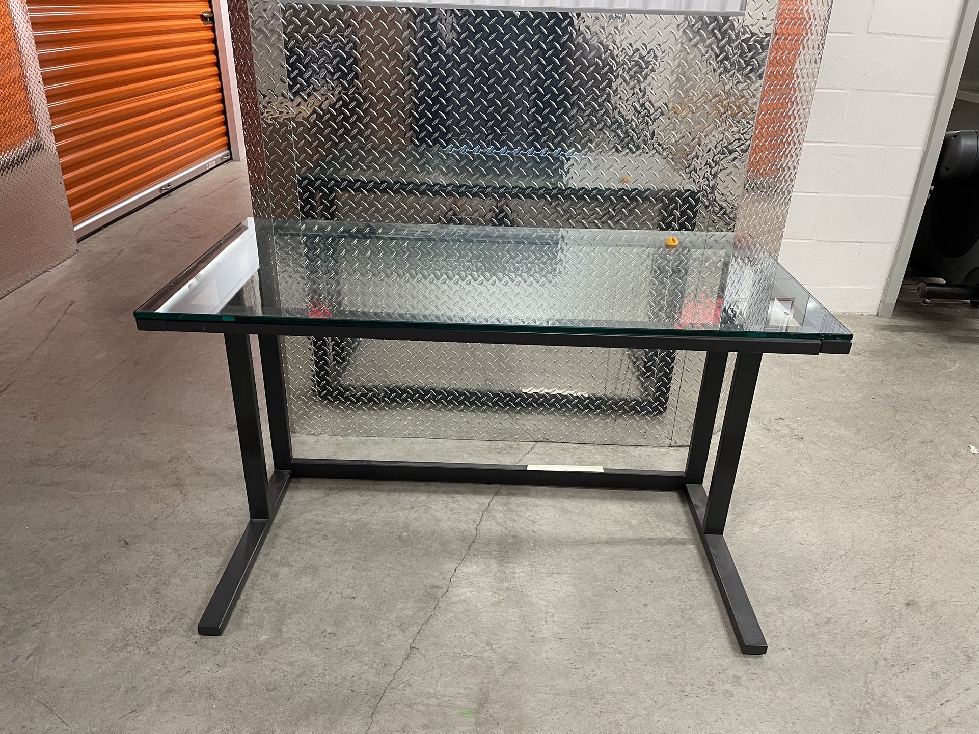 Glass Top Desk