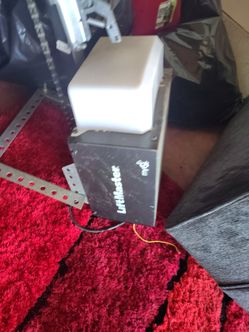 LiftMaster 841LM automatic garage door lock.