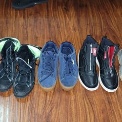 Bundle of Used Shoes All For $80 5 Pairs Just A Little Wash And That's It.