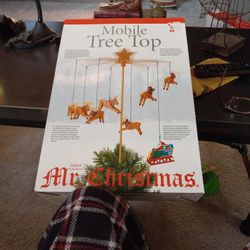 Mr. Christmas  Mobile Tree Top