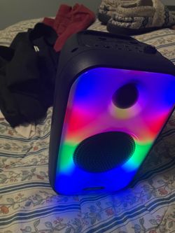 Color changing radio, bluetooth, and karaoke system