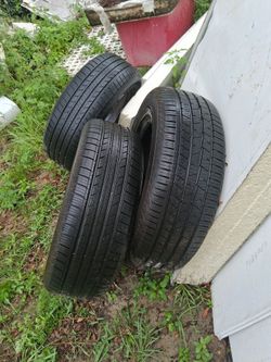 Three 18" milestar tires