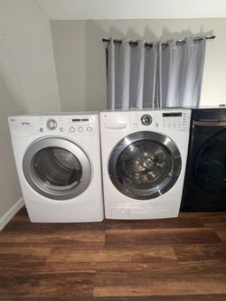 LG washer and dryer set