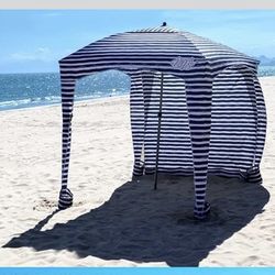Beach Cabana(umbrella) With Table