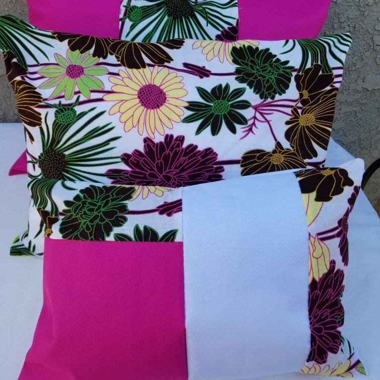 New! Spring/summer Amelia Outdoor Multi-floral Accent Pillows !