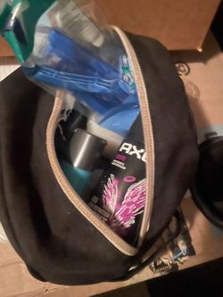 Men’s cologne, aftershave, and disposable razors