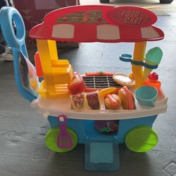 Little Grill With Food