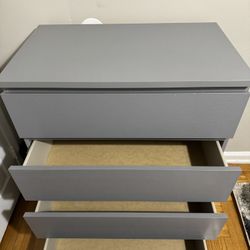 Modern dresser gray 