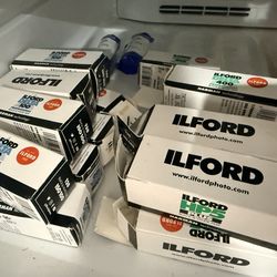 FREE: Ilford 120 film.