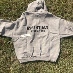 Essentials Fear of God - Gray - Medium Hoodie - New w/Tags
