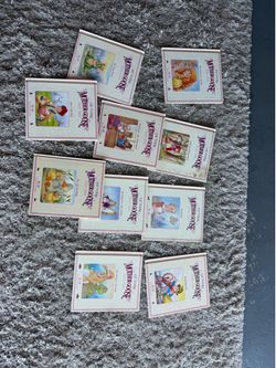 Vintage 1980s Talking Mother Goose Books Lot of 10