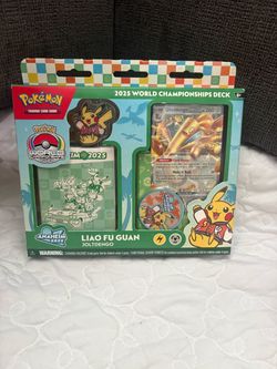 Pokémon Cards TCG 2025 World Championships Deck Liao Fu Guan Joltdengo