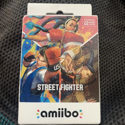 Street fighter 6 Amiibo Card Starter Set