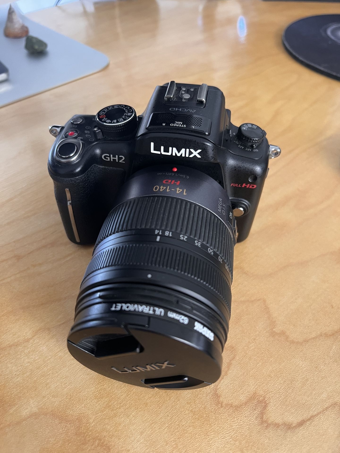 Panasonic LUMIX GH2 Camera + 14-140mm Lens
