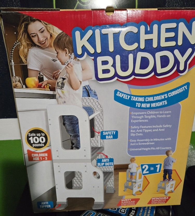 Kitchen Buddy Step Stool