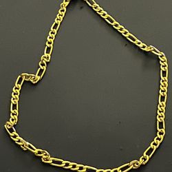 Men’s Gold Necklaces 18in Thru 28in… 5 Total Necklaces!!!