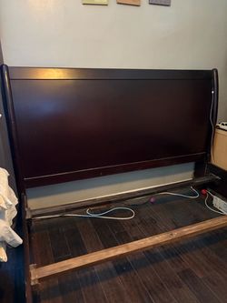 Cal King Bed Headboard and Frame