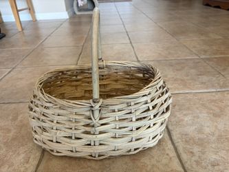 Oval Large Bamboo Basket
