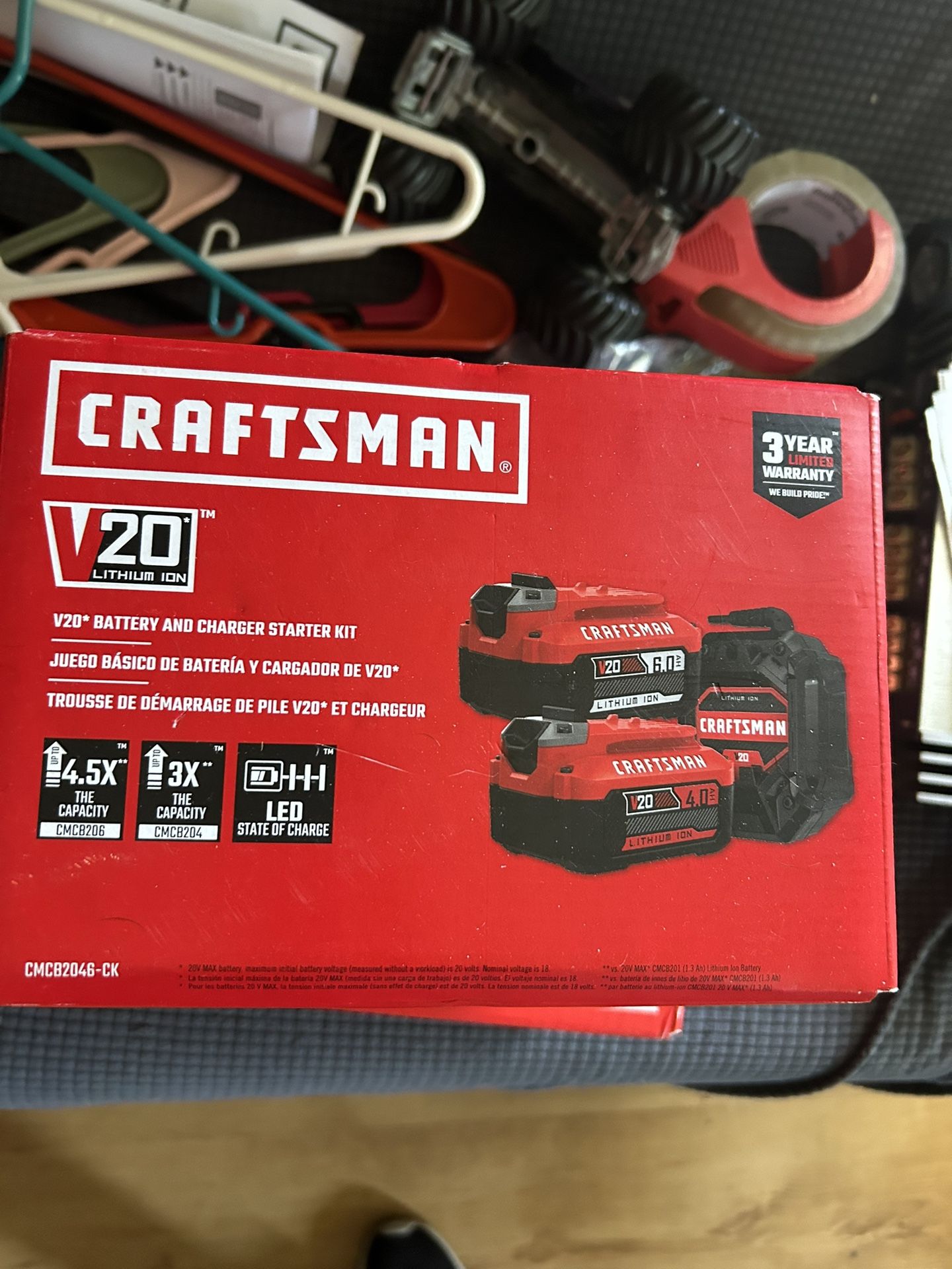 Craftsman 20v Batteries And Charger