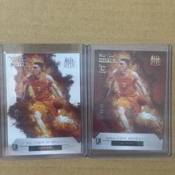 2 basketball cards excellent excellent condition