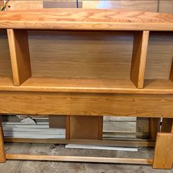 Queen Bookcase Headboard
