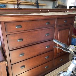 Elegant dress drawers  Walnut Finished 